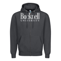 Smoke bucknell university Zipper Hoodie - linhVisuals