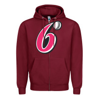 Burgundy the-sydney-sixers-merch Zipper Hoodie - linhVisuals