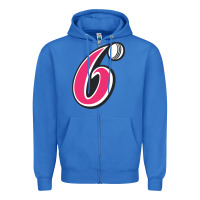 True Royal the-sydney-sixers-merch Zipper Hoodie - linhVisuals