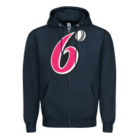 Navy the-sydney-sixers-merch Zipper Hoodie - linhVisuals