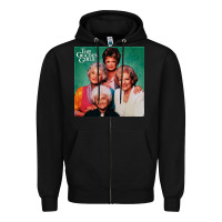 Black golden the girls Zipper Hoodie - linhVisuals