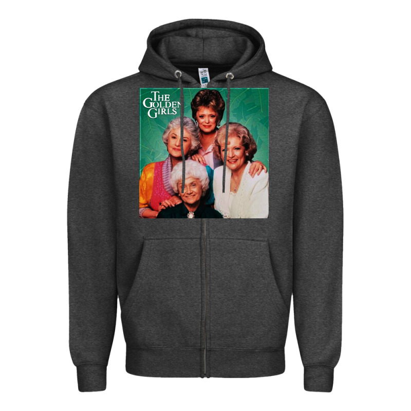 Golden The Girls Zipper Hoodie by linhVisuals | Teevron