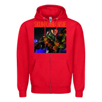 Red skunk anansie Zipper Hoodie - linhVisuals