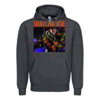 Smoke skunk anansie Zipper Hoodie - linhVisuals