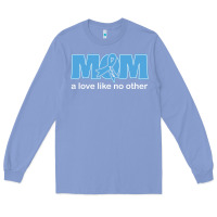 Colony Blue lil autism mom Long Sleeve Tee - CowhideDigitalArt