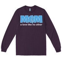 Plum lil autism mom Long Sleeve Tee - CowhideDigitalArt