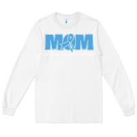 White lil autism mom Long Sleeve Tee - CowhideDigitalArt