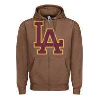 Chestnut loyola academy Zipper Hoodie - linhVisuals