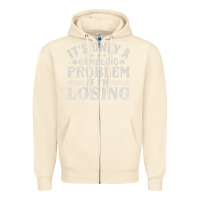 Sandshell only a gambling problem if losing Zipper Hoodie - linhVisuals