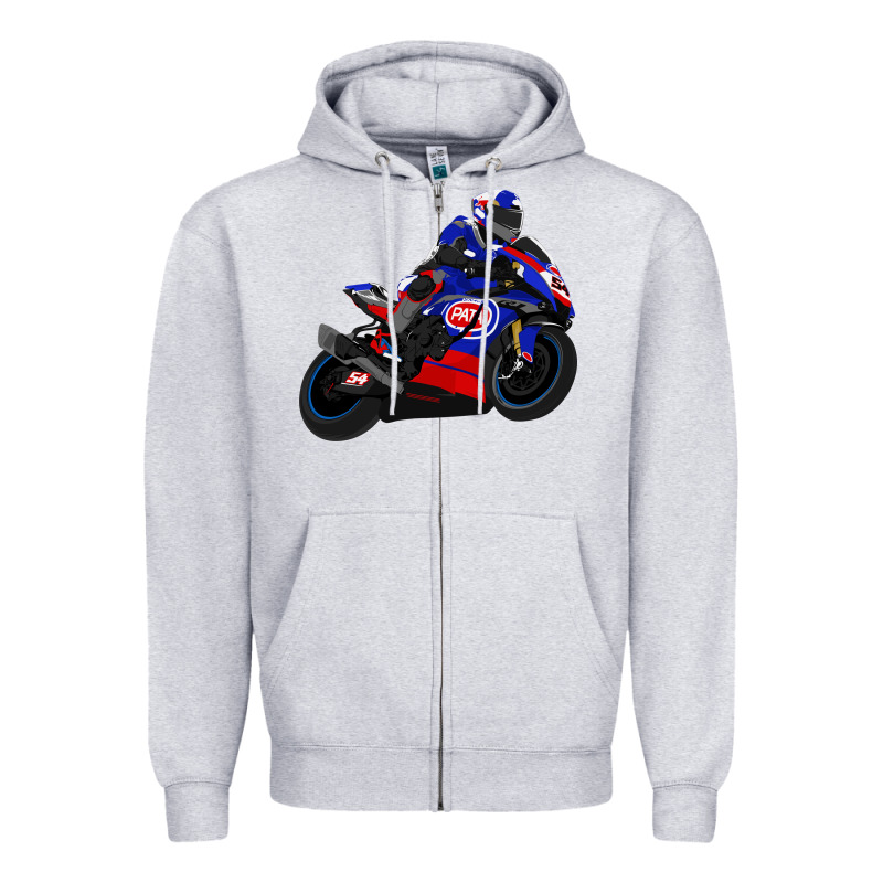 Superbike Toprak Razgatlıoğlu Zipper Hoodie by linhVisuals | Teevron