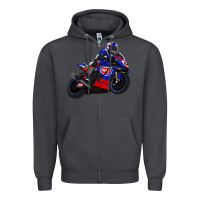 Smoke Superbike Toprak Razgatlıoğlu Zipper Hoodie - linhVisuals