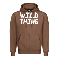 Chestnut wild things Zipper Hoodie - linhVisuals