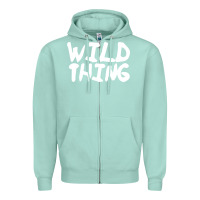 Seafoam wild things Zipper Hoodie - linhVisuals