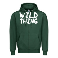 Sports Green wild things Zipper Hoodie - linhVisuals