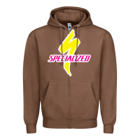 Chestnut Specialized Bikes Bicycle Zipper Hoodie - linhVisuals