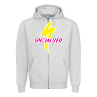 Dove Grey Specialized Bikes Bicycle Zipper Hoodie - linhVisuals