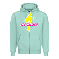 Seafoam Specialized Bikes Bicycle Zipper Hoodie - linhVisuals