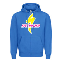True Royal Specialized Bikes Bicycle Zipper Hoodie - linhVisuals