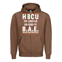 Chestnut hbcu the lincoln university black and educated black classic Zipper Hoodie - linhVisuals