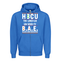 True Royal hbcu the lincoln university black and educated black classic Zipper Hoodie - linhVisuals