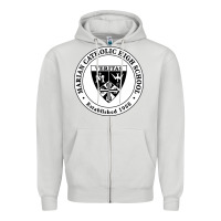 Dove Grey marian catholic high school Zipper Hoodie - linhVisuals
