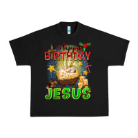 Black happy birthday jesus Urban Heavy Tee - FaDigitalArtStudio