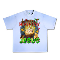 Grape Ice happy birthday jesus Urban Heavy Tee - FaDigitalArtStudio