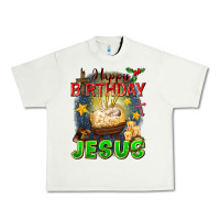 Pistachio happy birthday jesus Urban Heavy Tee - FaDigitalArtStudio