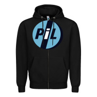Black PiL Public Image Ltd Zipper Hoodie - linhVisuals
