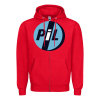 Red PiL Public Image Ltd Zipper Hoodie - linhVisuals