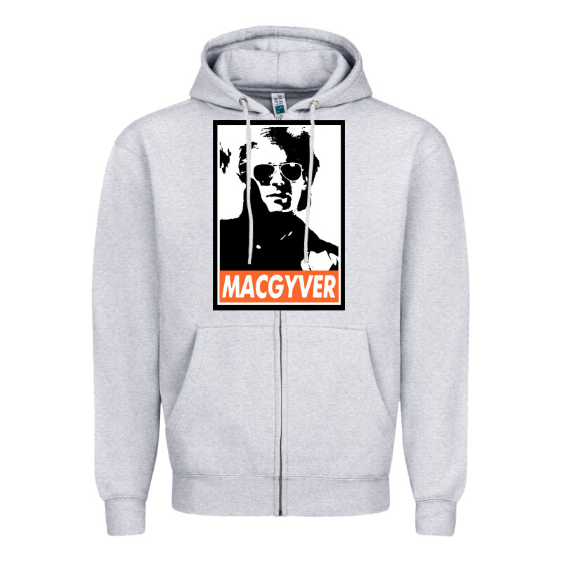 Macgyver Zipper Hoodie by linhVisuals | Teevron