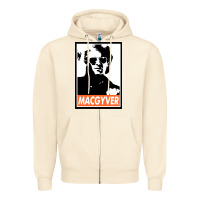 Sandshell macgyver Zipper Hoodie - linhVisuals