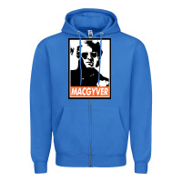 True Royal macgyver Zipper Hoodie - linhVisuals