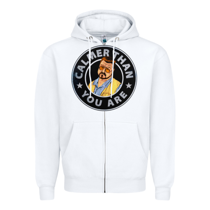 Calmer Than You Are Zipper Hoodie by linhVisuals | Teevron