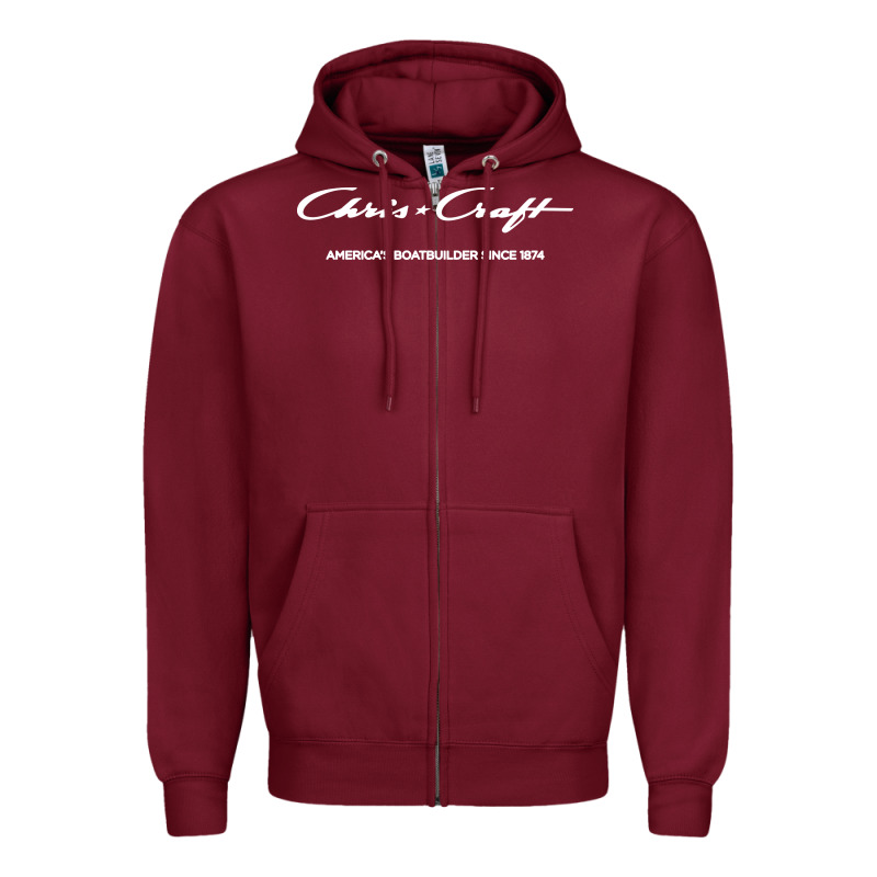 Chris Craft Boats Company Zipper Hoodie by linhVisuals | Teevron