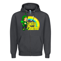 Smoke luv lucky charms Zipper Hoodie - linhVisuals