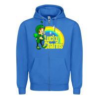 True Royal luv lucky charms Zipper Hoodie - linhVisuals