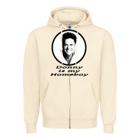 Sandshell funny donny osmond Zipper Hoodie - linhVisuals