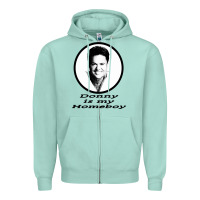 Seafoam funny donny osmond Zipper Hoodie - linhVisuals