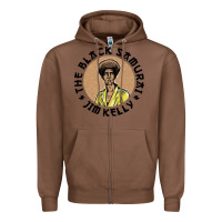 Chestnut the black samurai Zipper Hoodie - linhVisuals