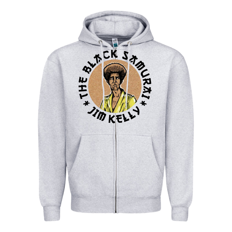 The Black Samurai Zipper Hoodie by linhVisuals | Teevron