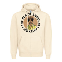 Sandshell the black samurai Zipper Hoodie - linhVisuals