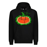 Black watermelon pumpkin Premium Hoodie - Jasminsmagicworld