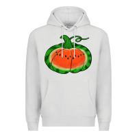 Dove Grey watermelon pumpkin Premium Hoodie - Jasminsmagicworld