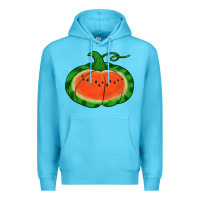Ocean Blue watermelon pumpkin Premium Hoodie - Jasminsmagicworld