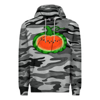 Slate Camo watermelon pumpkin Premium Hoodie - Jasminsmagicworld