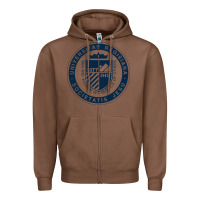 Chestnut Regis University Zipper Hoodie - linhVisuals
