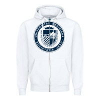 White Regis University Zipper Hoodie - linhVisuals