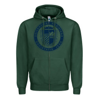 Sports Green Regis University Zipper Hoodie - linhVisuals