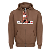 Chestnut ali vs liston Zipper Hoodie - linhVisuals